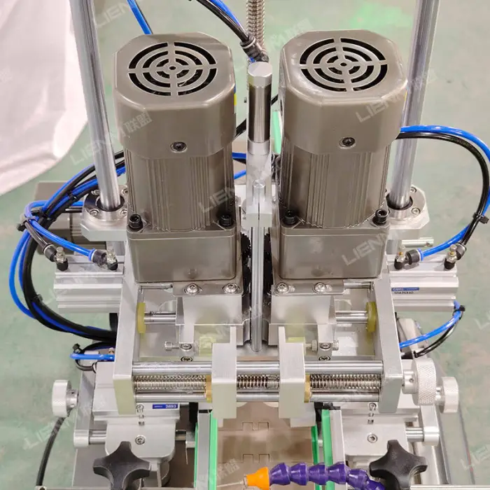 Fully Automatic Capping Machine Water Bottle Capping Machine Table Top Model Jam Glass Bottles Capping Machinery — image 4
