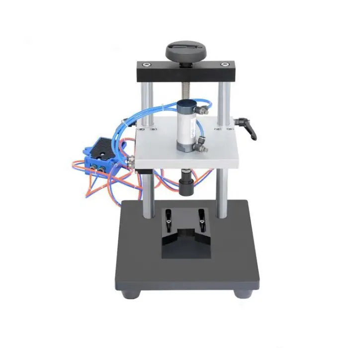 LIENM Hot Sale 30ml 50ml 100ml Semi-Automatic Plastic Glass Perfume Bottle Crimping Tool Sealing and Crimping Machine — image 3