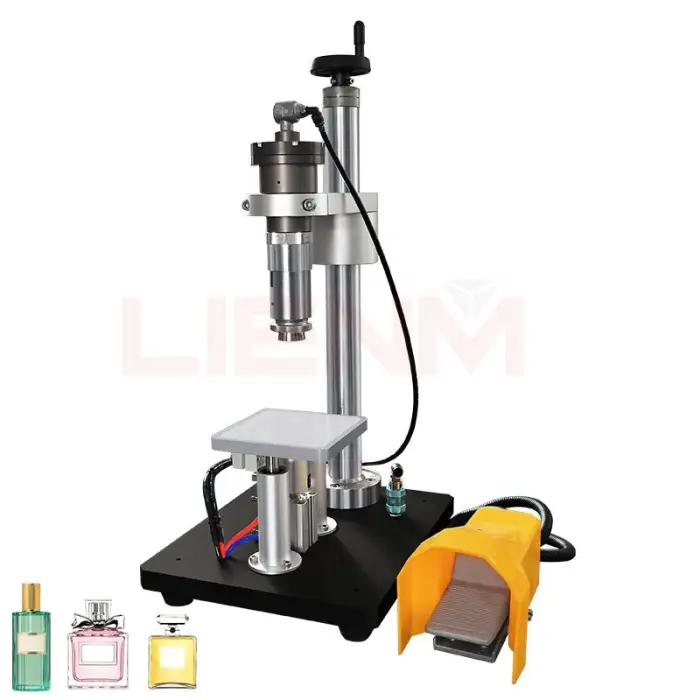 Automatic/pneumatic Crimping Machine Manual Perfume Bottle Crimper Sealer Spray Pump C-ap Press Crimp Machinery 15mm 20mm 50mm — image 3