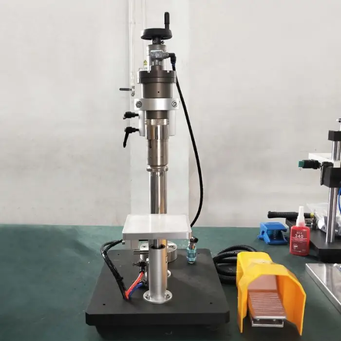 Automatic/pneumatic Crimping Machine Manual Perfume Bottle Crimper Sealer Spray Pump C-ap Press Crimp Machinery 15mm 20mm 50mm — image 7