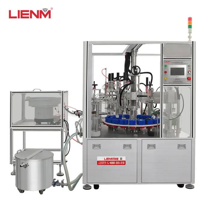 Hot Sale Perfume Sample Auto Filling Machine Small Bottles Perfume Machinery Liquid Filling and Capping Machine — image 3