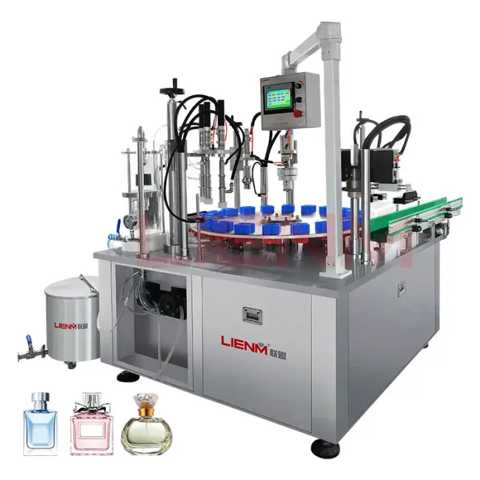 Hot Sale Perfume Sample Auto Filling Machine Small Bottles Perfume Machinery Liquid Filling and Capping Machine — image 4