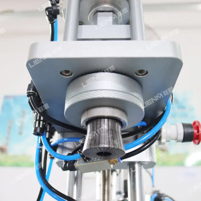 OEM/ODM Accepted Stainless Steel Semi-auto Perfume Capping Machine Pneumatic Fragrance Bottle Crimper for Small Business — image 5