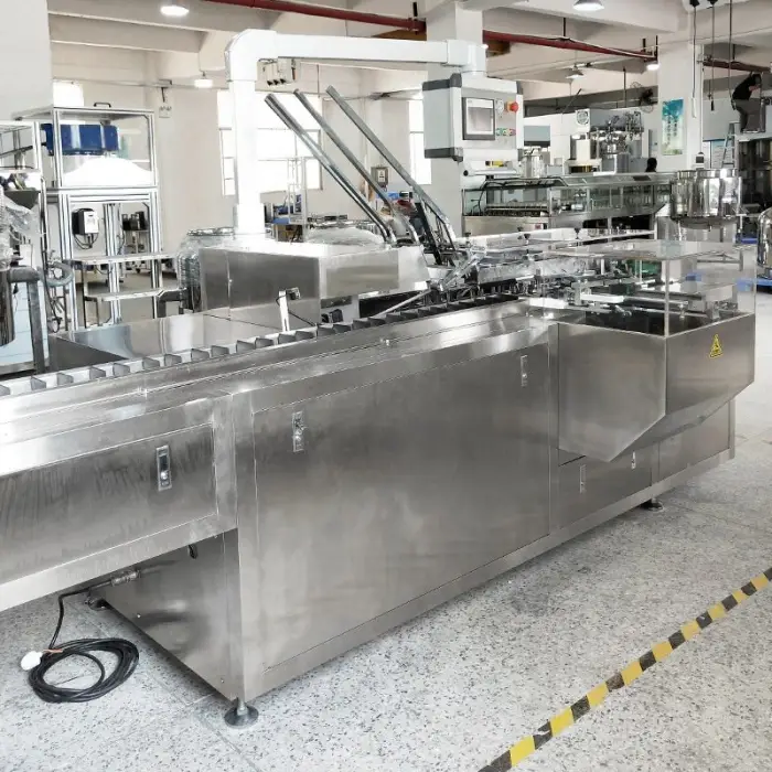 LIENM Trend Automatic Carton Folding Sealing Machine Cartoning Machinery Carton Box Pack Macrimping Machineline Provided 2ml — image 5
