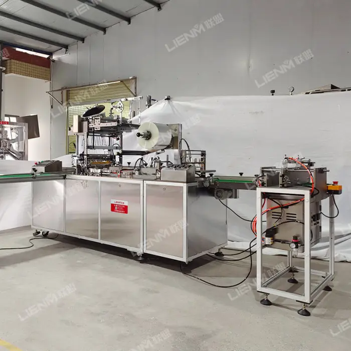 High Quality Automatic 3D Film Folding Machine High Speed Cellophane Box Overwrapping Device for Playing Cards — image 3