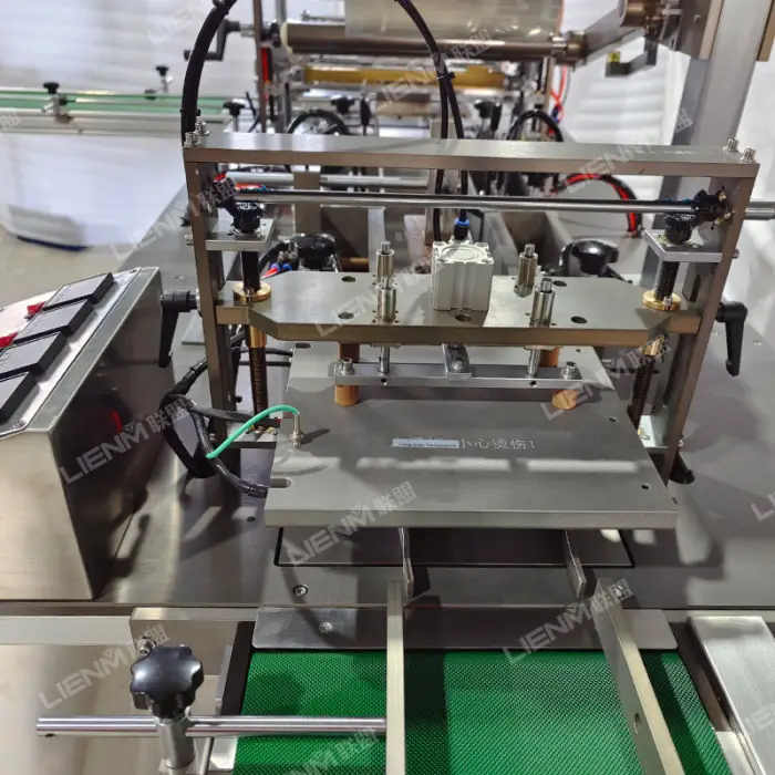High Quality Automatic 3D Film Folding Machine High Speed Cellophane Box Overwrapping Device for Playing Cards — image 6