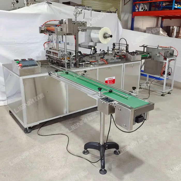 High Quality Automatic 3D Film Folding Machine High Speed Cellophane Box Overwrapping Device for Playing Cards — image 7