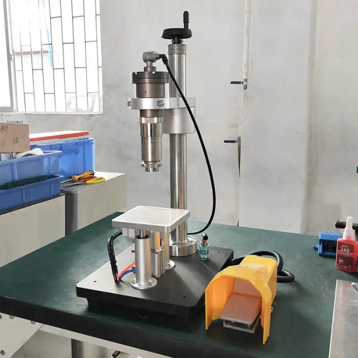 Customized High Pressure Stainless Steel Perfume Crimper Semi-automatic Fragrance Bottle Sealing Machine for Scent Oil — image 6
