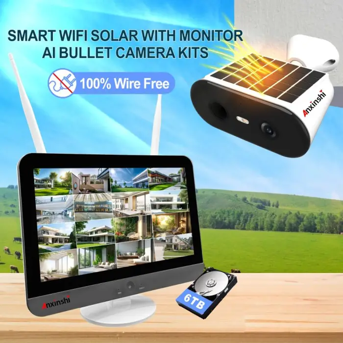 16 Solar Security Camera System Wireless Outdoor for Best for Store Choice Wireless Home Security Cameras Cctv Camera System — image 4