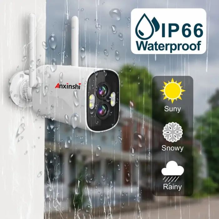 Wireless Home Security Cameras 8Chanels 12.5inch Large Screen Smart Wifi Battery Camera with 10X Zoom CCTV Camera System — image 5