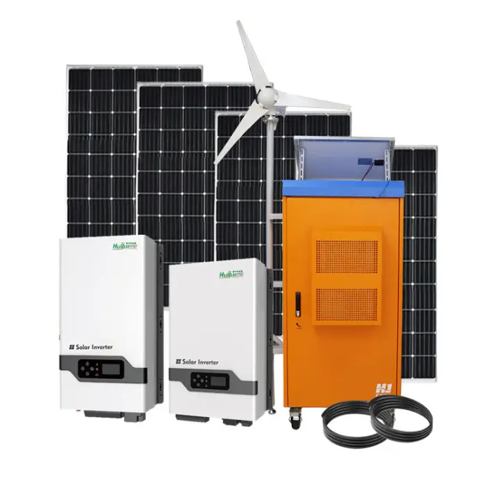 Residential Wind & Solar Power System with 2MW Wind Turbine Generator & Lithium Ion Battery for Home Use — image 6