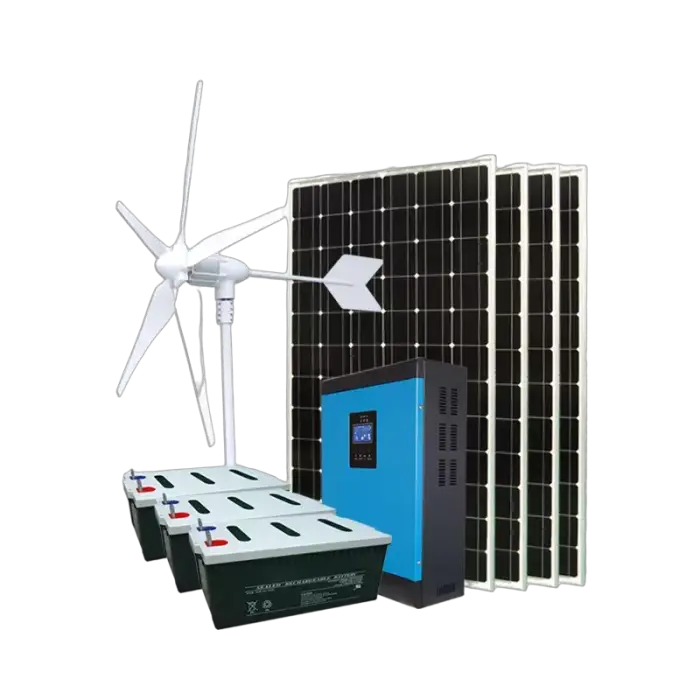 Hybrid Wind and Solar Electric Systems 2kw 3kw 5kw 10kw Solar Powered Wind Generator Solar Energy System — image 4