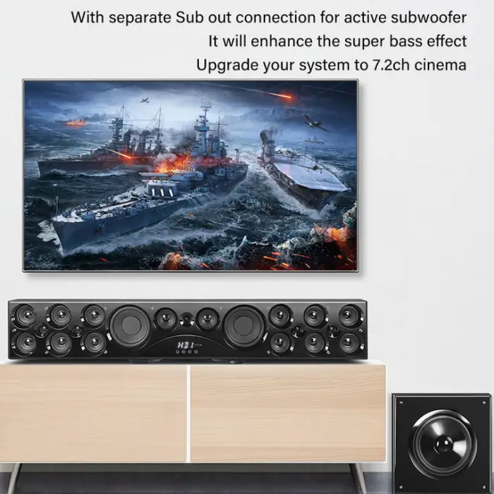 IA-836DMAX 7.1CH Soundbar System with Bluetooth | 360° Surround Home Theater — image 7
