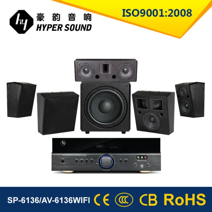 High Quality Home Audio Theater Tower Floor Sound Speaker System for TV — image 3