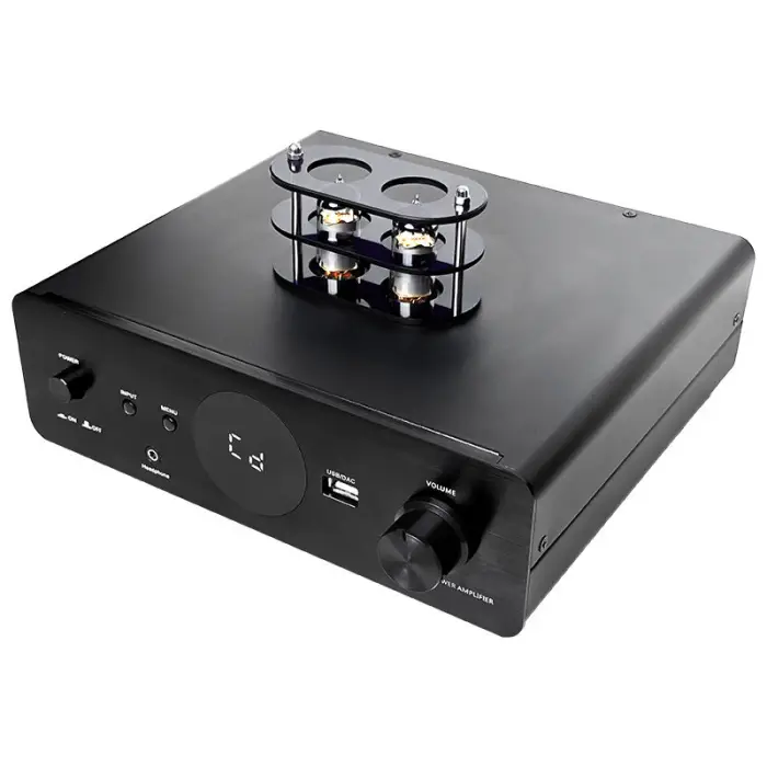 Hot Selling Audio System 2.0 Channel 2 Tubes Audio Power Amplifier HIFI Stereo Tube Amplifier — image 3