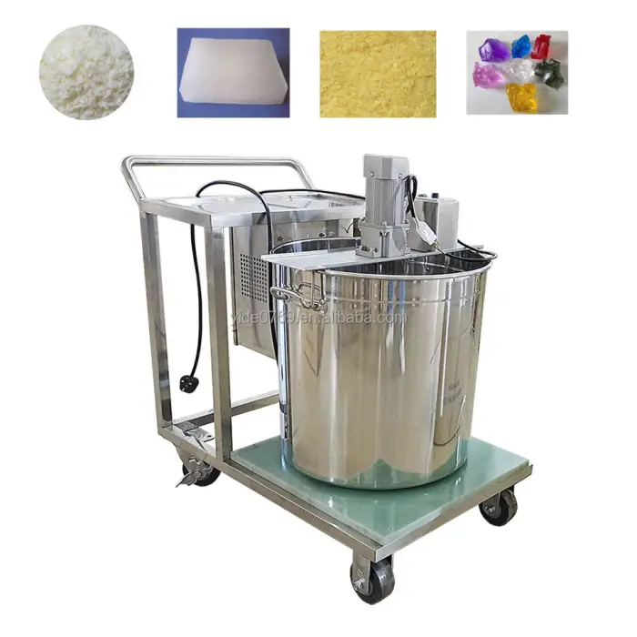 Hot Sale Easy Change Scent Cup Jar Candle Wax Melting Machine with Filling and Pouring Spout Manufacturer Price Maquina De Velas — image 5