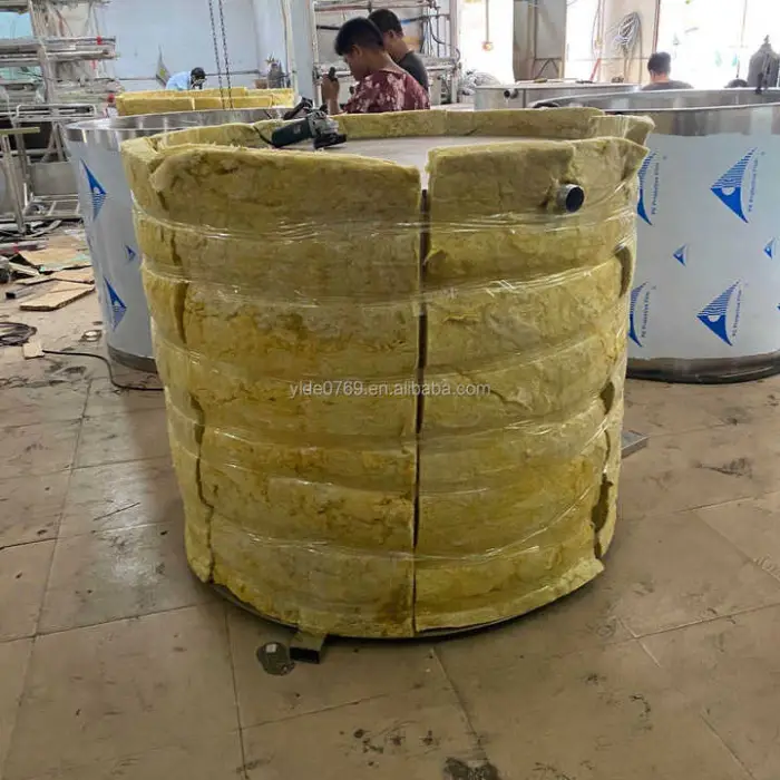 Candle/Polish/Hair/Soap/Cosmetic Wax Melting and Mixing Machine Wax Dissolving Equipment 500L Stainless Steel Tank Industry — image 5