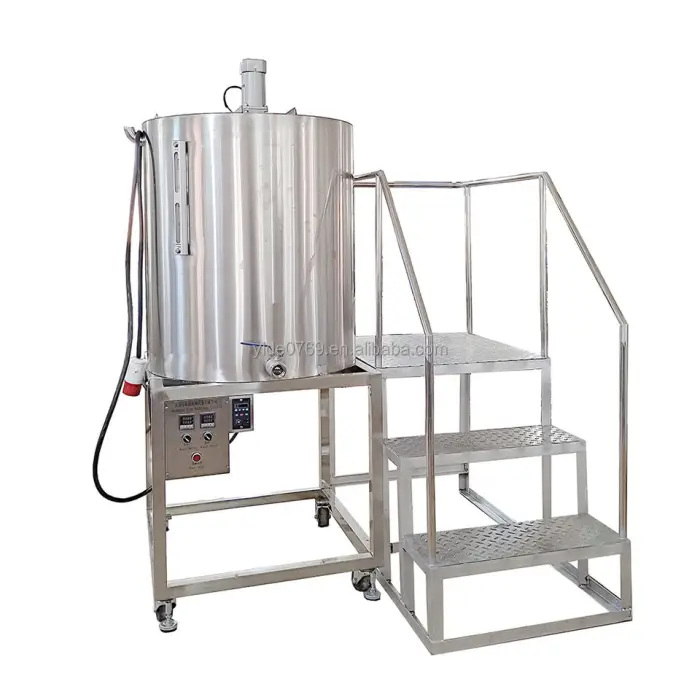 1000L Stainless Steel Water Jacket Beeswax Melting Machine for Candle Making with Stir/Mixer — image 5
