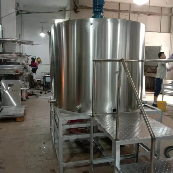 1000L Stainless Steel Water Jacket Beeswax Melting Machine for Candle Making with Stir/Mixer — image 6