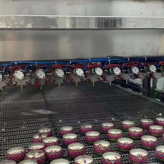 AUTO PLC Control Automated Dispensing Equipment for Candle Making Machine Wax Jar Batch Pumper with Melter for Velas Factory — image 6