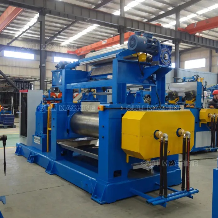 High Quality Hand Wheel Open Rubber Two Roll Mixing Mill with CE Machine — image 6
