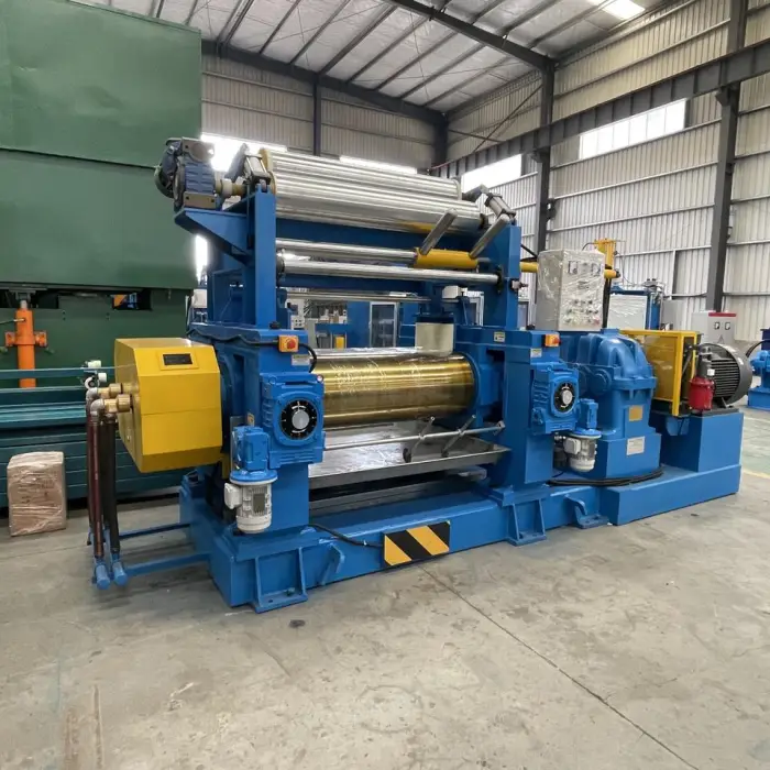 Plastic Rubber Processing Machine,with Stock Blender Open Type Rubber Mixing Mill Machinery — image 5