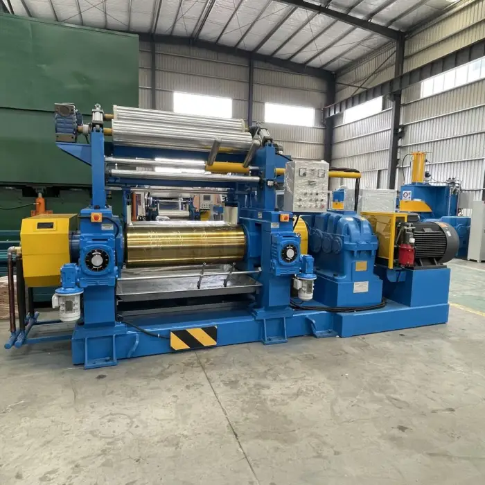 Plastic Rubber Processing Machine,with Stock Blender Open Type Rubber Mixing Mill Machinery — image 6