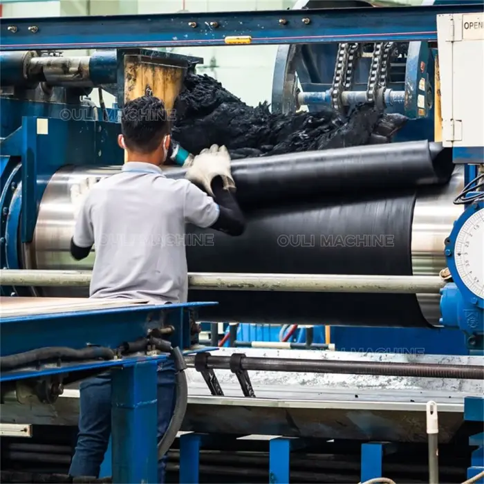 Ready Stock Rubber Mixing Mill Machine,automatic Two Roll Rubber Mixer Machinery,16 Inch Silicone Rubber Roller Machine — image 5
