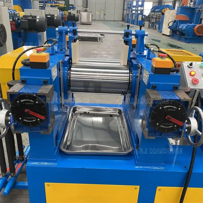 2025 New Product Performance Long Life Rubber Mixing Mill, Two Roll Open Type Rubber Mixer Machine — image 6