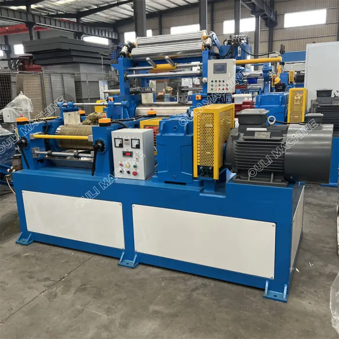 Lab Two-roll Mill Machine, Rubber Two Roller Mixer Machine, Small Rubber 2 Mixing Mill Machinery — image 5