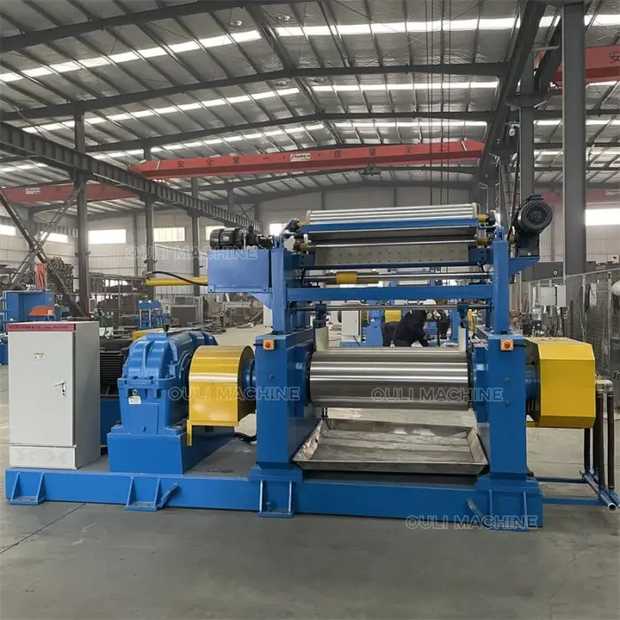 Automatic Small Two Roll Open Rubber Mixing Mill — image 5