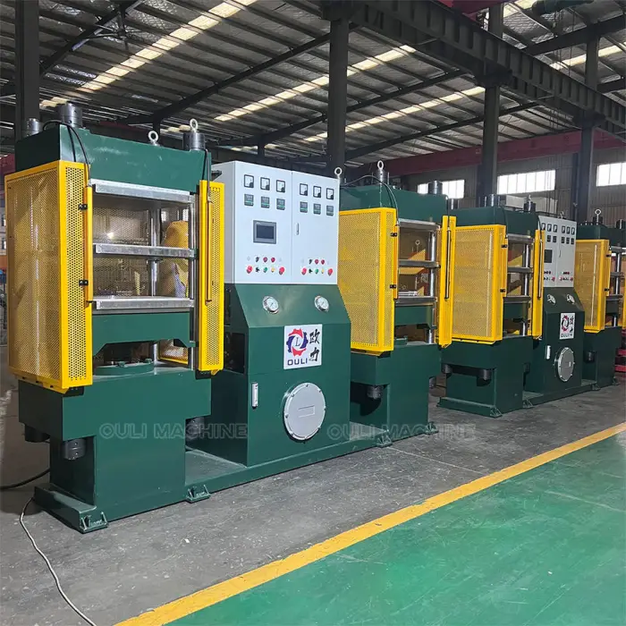 Hydraulic Plate Rubber Vulcanizer Vulcanizing Vulcanization Compression Molding Press Machine — image 5