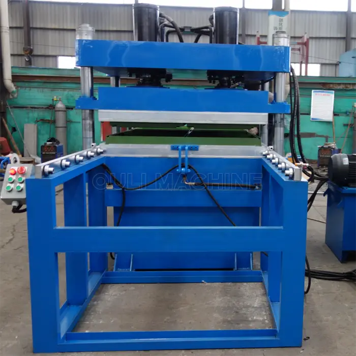 Hydraulic Press Cement Tile Machine,Rubber Tile/mat Floor Making Machine, Gym Mats Rubber Flooring Machinery — image 6