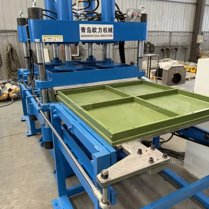 Rubber Gym Tile Mat Making Machine / Rubber Floor Tile Making Machine — image 5