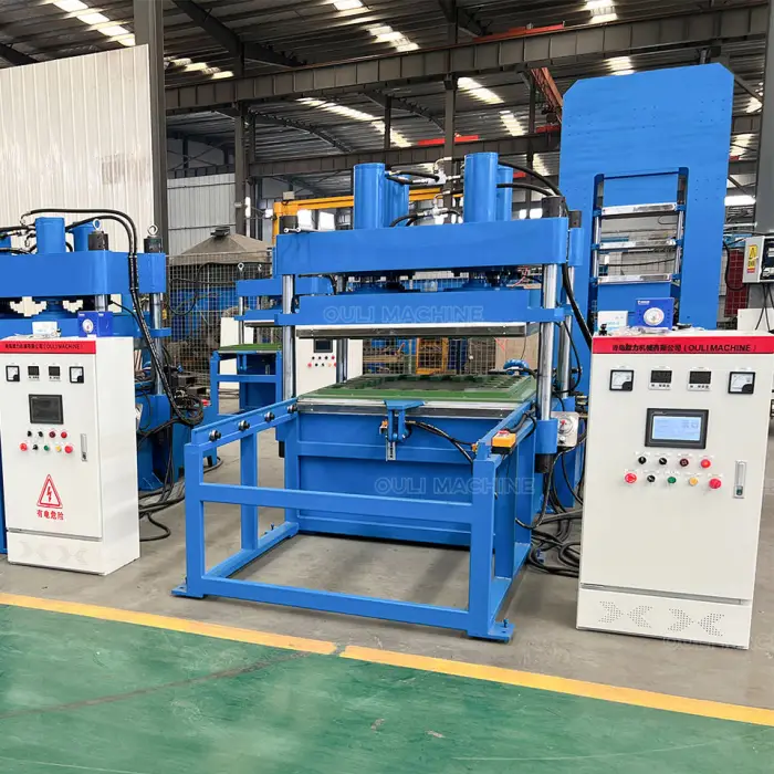 Rubber Gym Tile Mat Making Machine / Rubber Floor Tile Making Machine — image 6