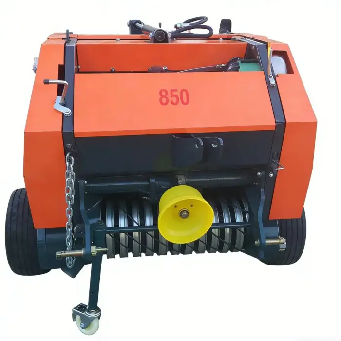 High Performance Automatic Round Hay Baler Mini Silage Wrapping and Packing Machine for Farm Harvesting — image 2