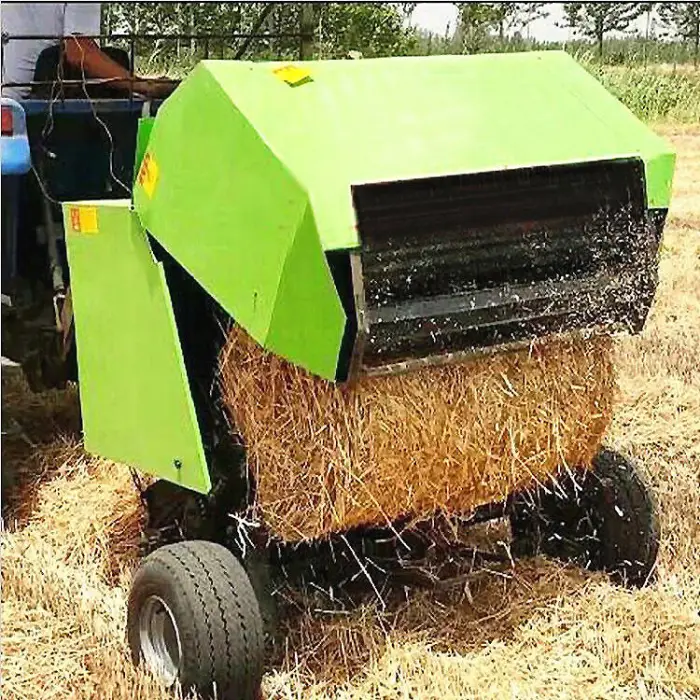 High Performance Automatic Round Hay Baler Mini Silage Wrapping and Packing Machine for Farm Harvesting — image 3
