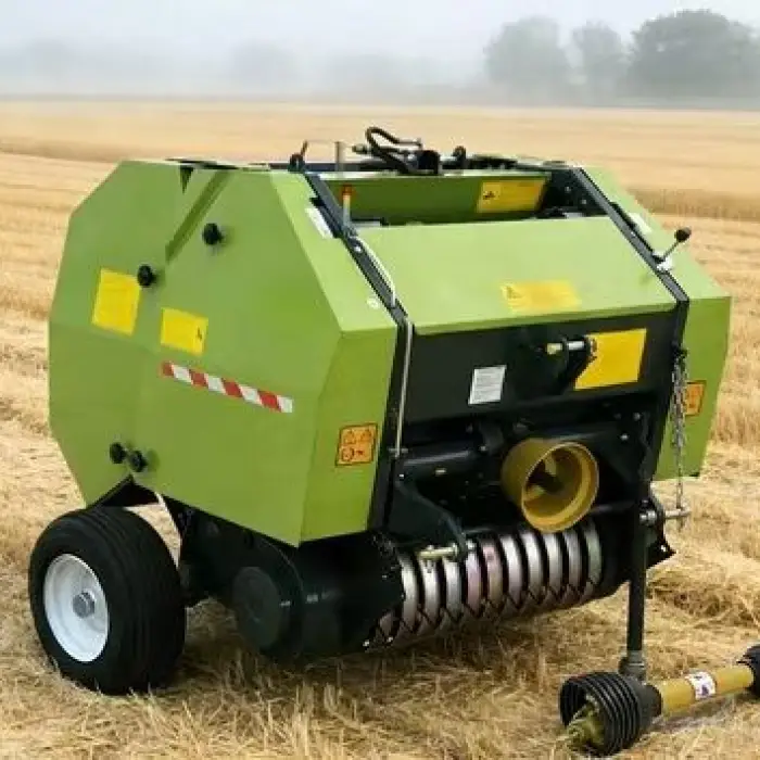 High Performance Automatic Round Hay Baler Mini Silage Wrapping and Packing Machine for Farm Harvesting — image 4