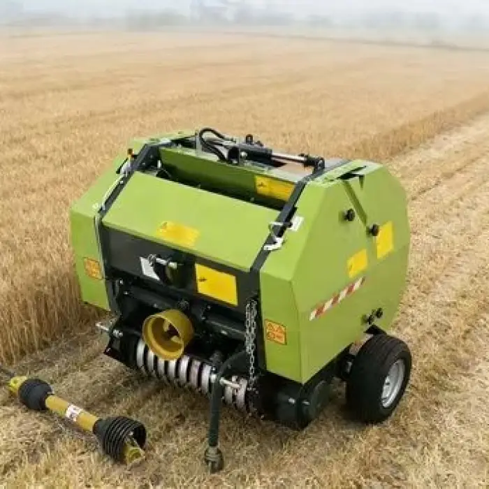 High Performance Automatic Round Hay Baler Mini Silage Wrapping and Packing Machine for Farm Harvesting — image 5