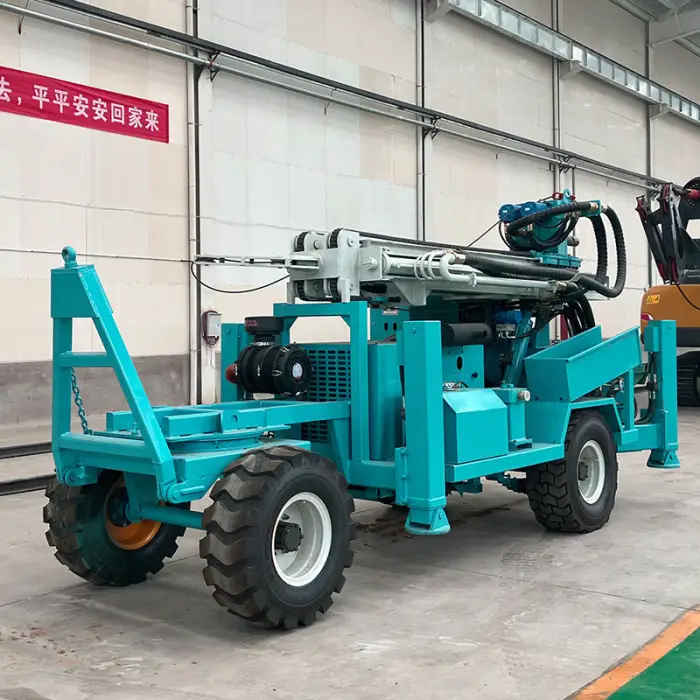 Small Hard Rock 100M Underground Water Rig Drilling Rig Drilling Machine for Water 120M/150M for Sale — image 3