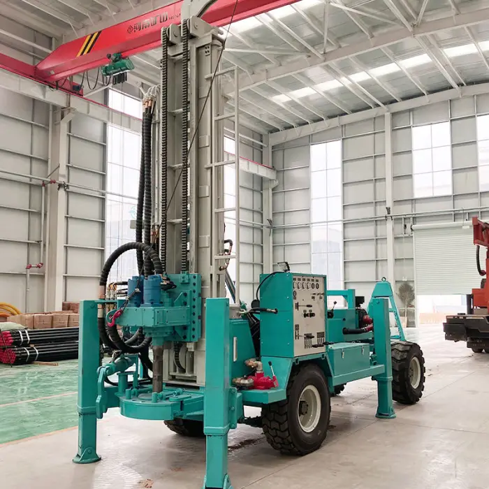 Small Hard Rock 100M Underground Water Rig Drilling Rig Drilling Machine for Water 120M/150M for Sale — image 4