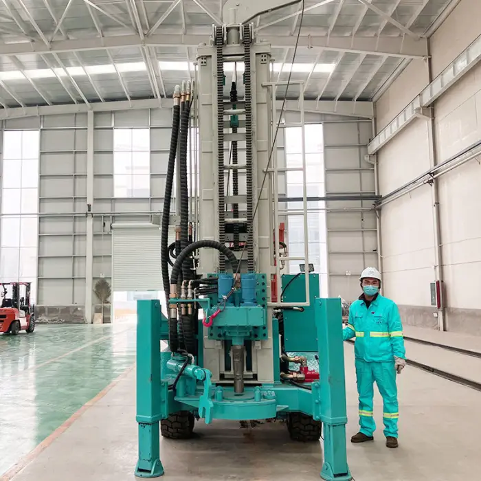 Small Hard Rock 100M Underground Water Rig Drilling Rig Drilling Machine for Water 120M/150M for Sale — image 6
