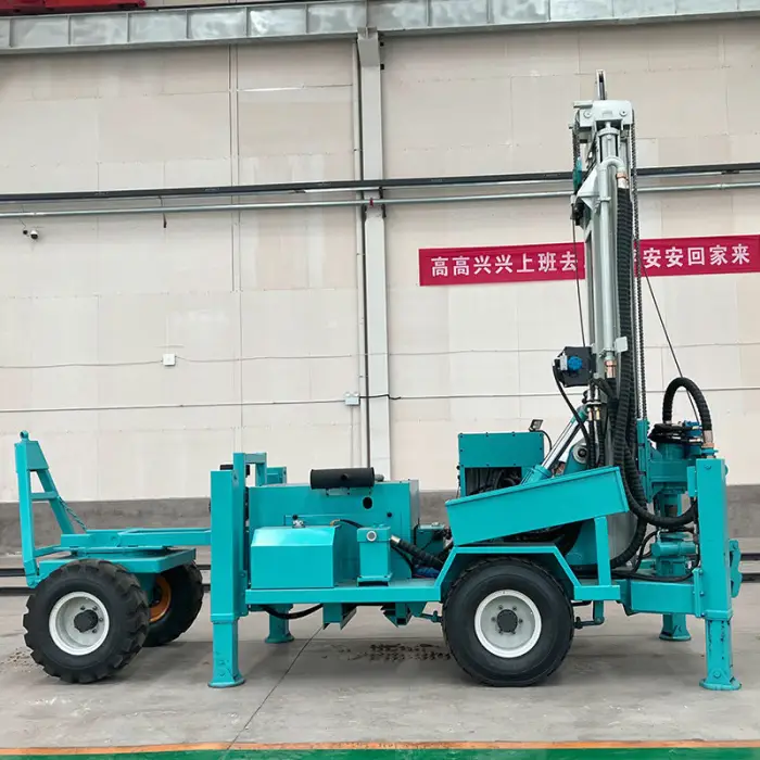 Small Hard Rock 100M Underground Water Rig Drilling Rig Drilling Machine for Water 120M/150M for Sale — image 7