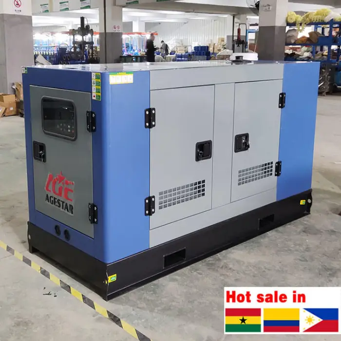 Silent Diesel Genset 20kw 30kw 40kw 50kw 3 Phase 380V Silent Diesel Generator 20kva 30kva 50kva Water Cooling Diesel Generators — image 4