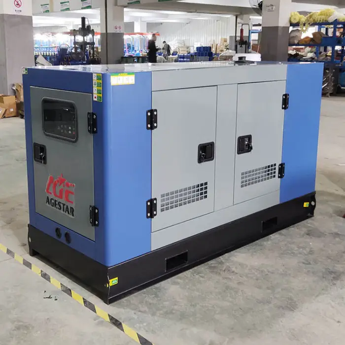Silent Diesel Genset 20kw 30kw 40kw 50kw 3 Phase 380V Silent Diesel Generator 20kva 30kva 50kva Water Cooling Diesel Generators — image 7