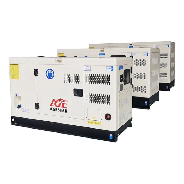 Portable 20kw 25kva Diesel Generator Set Silent Type Electric Groupes Electrogenes with ATS Option 50/60hz Frequency — image 3
