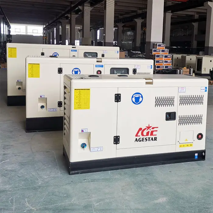 Portable 20kw 25kva Diesel Generator Set Silent Type Electric Groupes Electrogenes with ATS Option 50/60hz Frequency — image 4