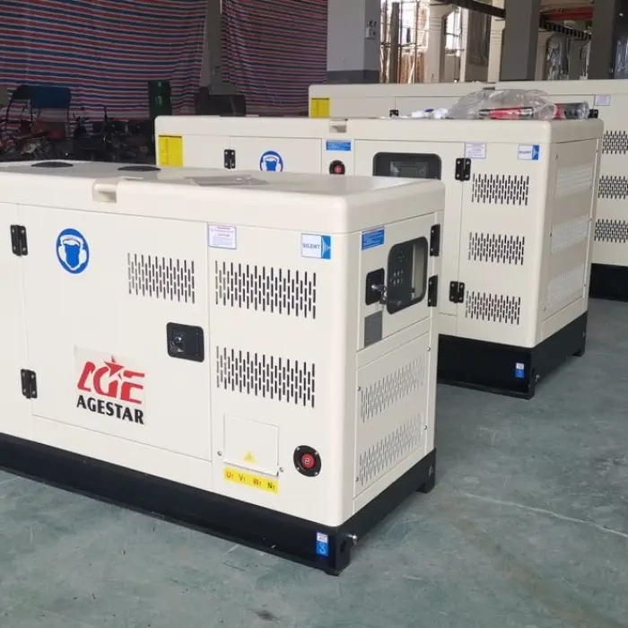 Portable 20kw 25kva Diesel Generator Set Silent Type Electric Groupes Electrogenes with ATS Option 50/60hz Frequency — image 7