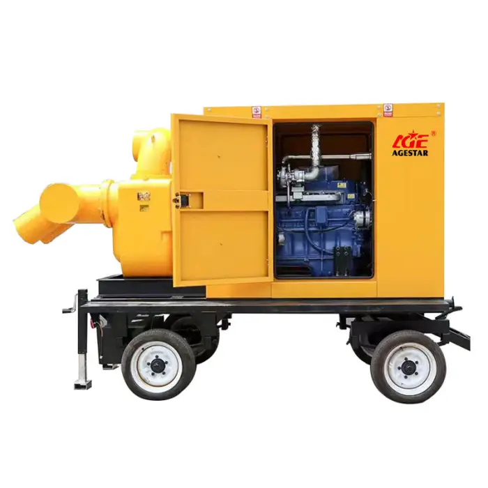 30kw 60kw 90kw Diesel Water Pump 4 Inch Centrifugal End Suction Irrigation Pump for Agriculture for Irrigation — image 4