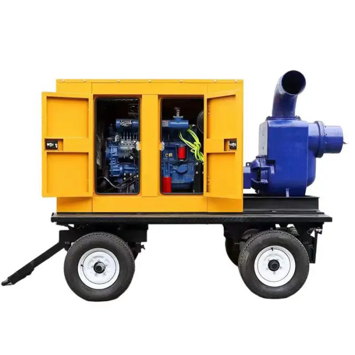 30kw 60kw 90kw Diesel Water Pump 4 Inch Centrifugal End Suction Irrigation Pump for Agriculture for Irrigation — image 7
